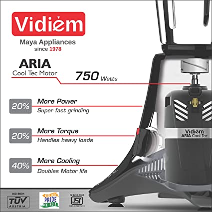 Vidiem Mixer Grinder VSTAR Premium 750 watt