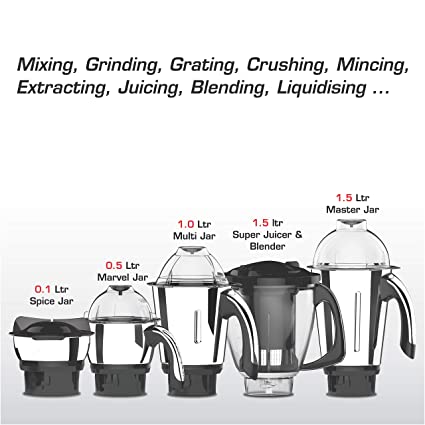 Vidiem Mixer Grinder VSTAR Premium 750 watt