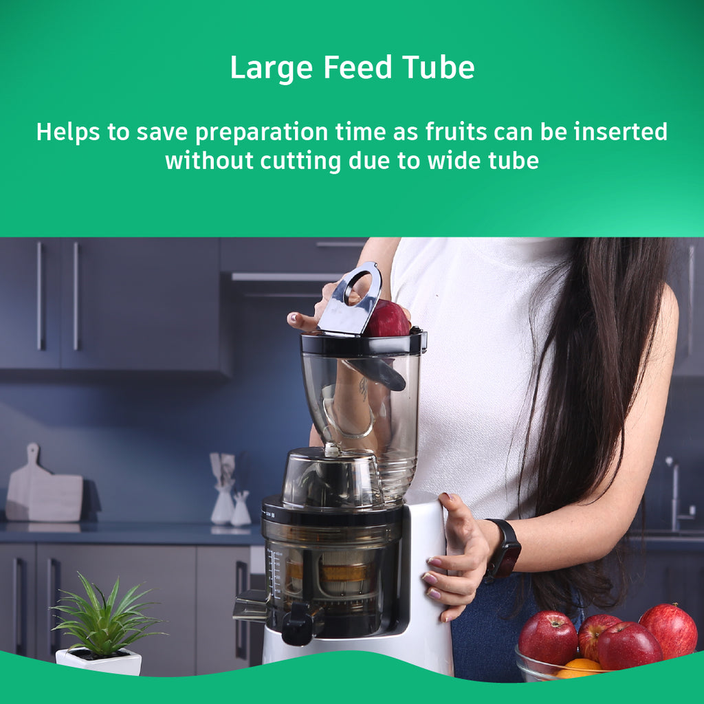 Wonderchef V6 Cold Press Slow Juicer, 200W