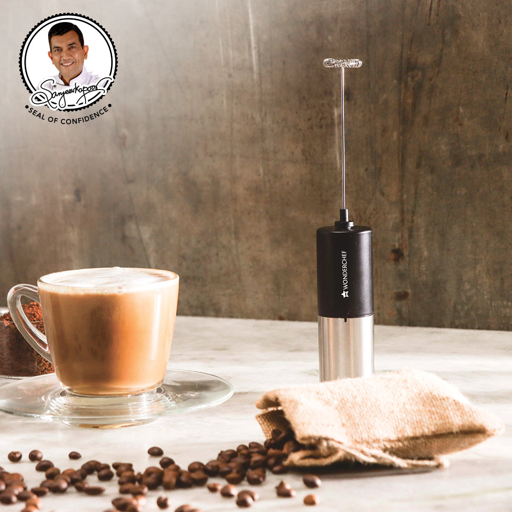 Wonderchef Regalia Milk Frother, 6W, Battery Operated
