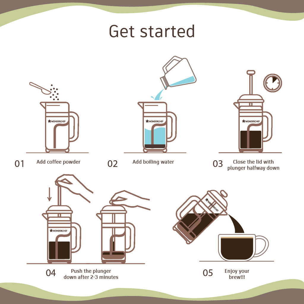 Wonderchef Regalia French Press Coffee Maker