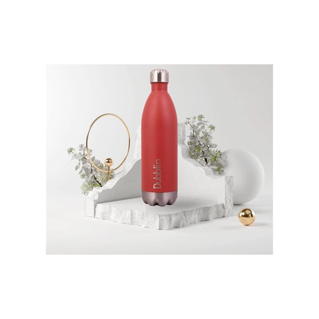 Dubblin CIP COLA Stainless Steel Water Bottle | 1000ml | Red |