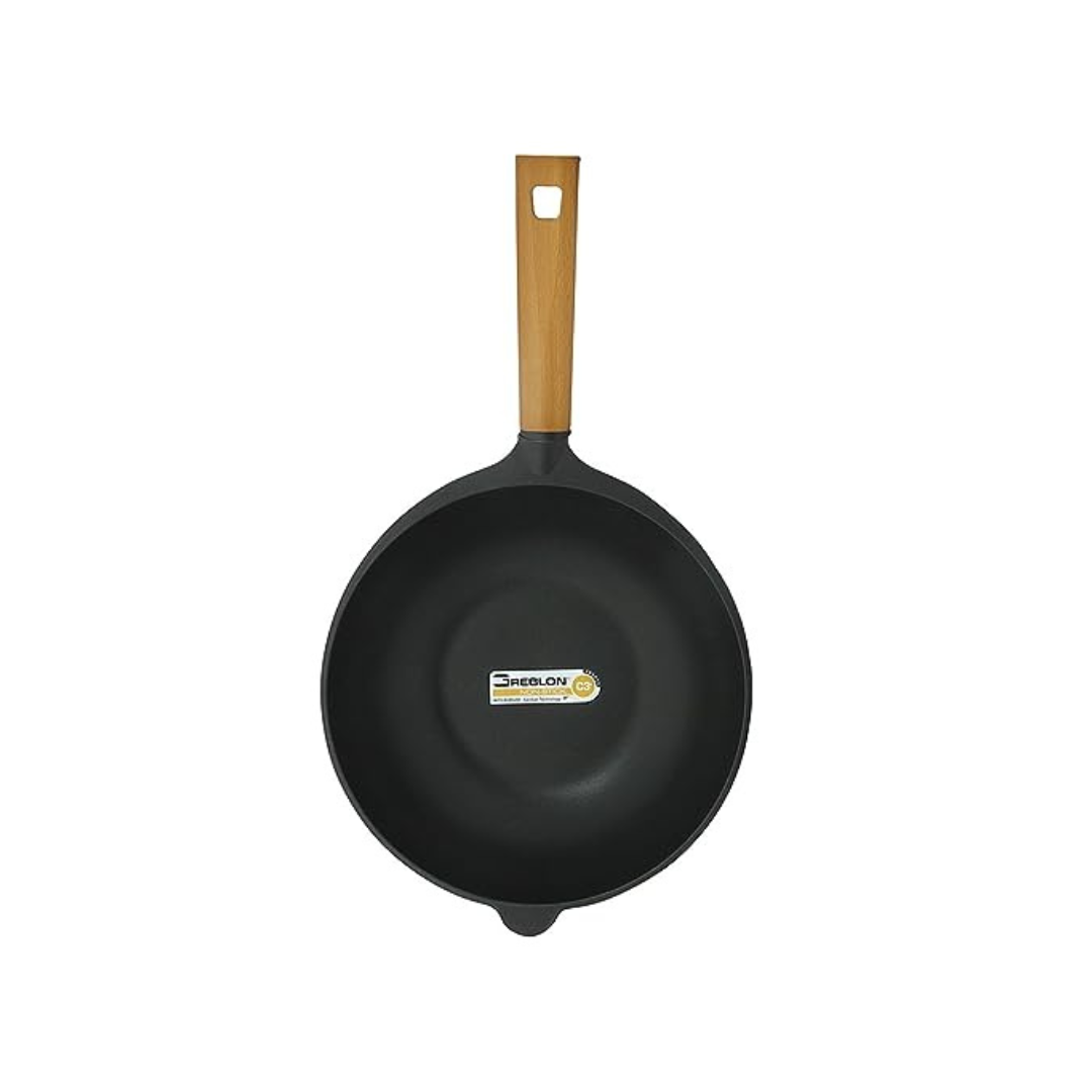 Wonderchef Caesar Wok |28cm | Black