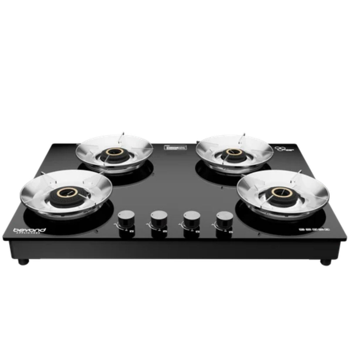 Beyond Appliances Quantum Manual Ignition Gas Saver Stove | 5-Star Energy Rated | LPG & PNG Compatible with 10-Year Warranty |