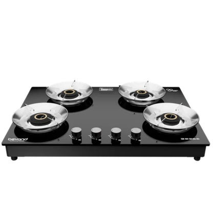 Beyond Appliances Quantum Manual Ignition Gas Saver Stove | 5-Star Energy Rated | LPG & PNG Compatible with 10-Year Warranty |