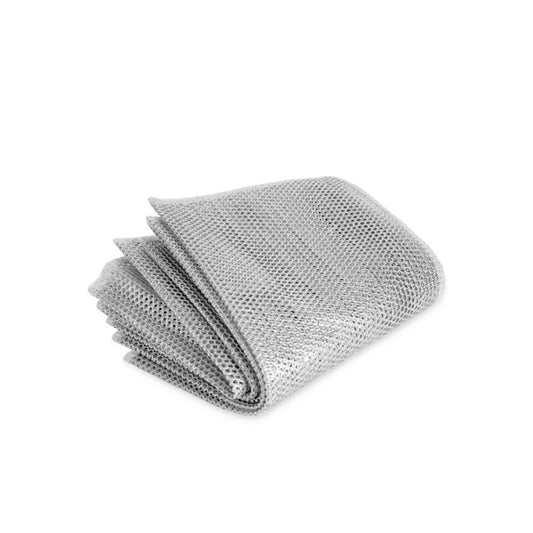 Metal cloth double, non-scratch dish wash cloth, durable cleaning solution, versatile scrub cloth, stain-resistant cleaning cloth, reusable dish cloth, efficient kitchen cleaner, advanced lattice weaving, multipurpose cleaning tool, soft touch dish cloth.