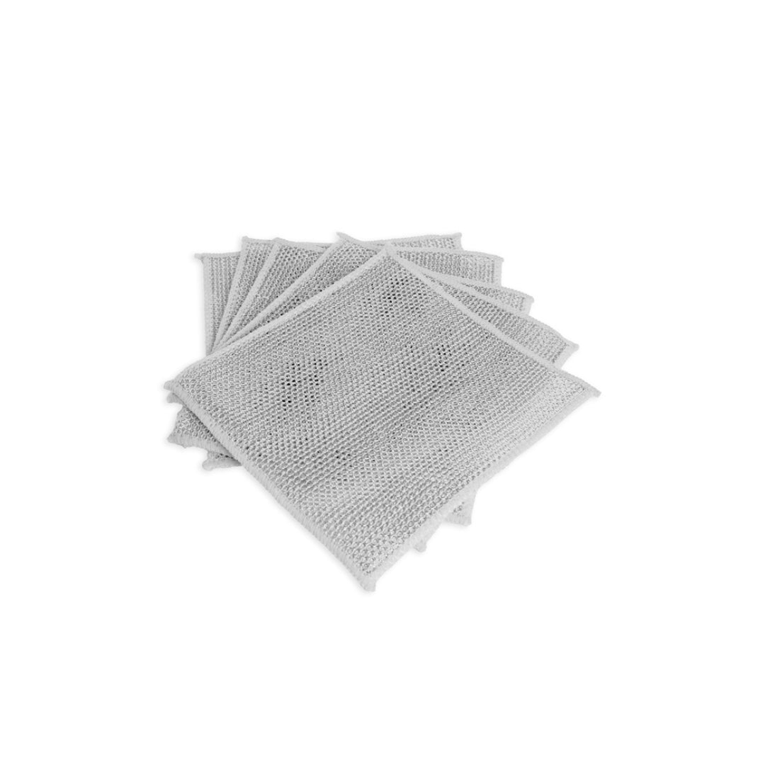 Metal cloth double, non-scratch dish wash cloth, durable cleaning solution, versatile scrub cloth, stain-resistant cleaning cloth, reusable dish cloth, efficient kitchen cleaner, advanced lattice weaving, multipurpose cleaning tool, soft touch dish cloth.