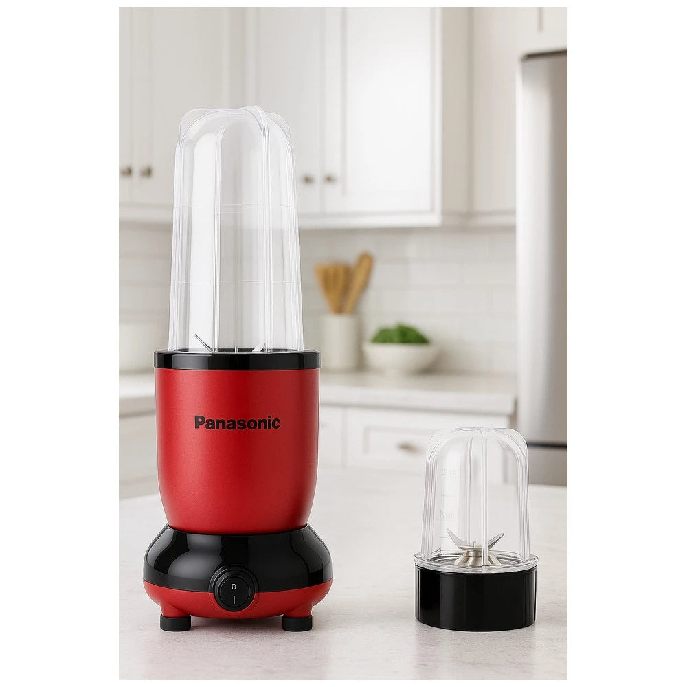 Buy Panasonic MX.GA2350 Nutri Blender | Red | 2 Jars | - Infinia Home and Kitchen
