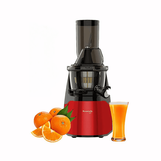 Kuvings Cold Press Juicer | Red Evo 700 | With Smoothie and Sorbet Maker