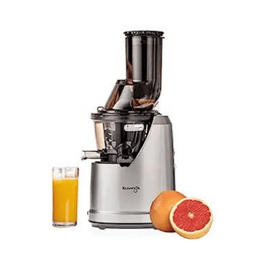Kuvings Cold Press Whole Slow Juicer | B1700 Dark Silver + Smoothie and Sorbet Maker