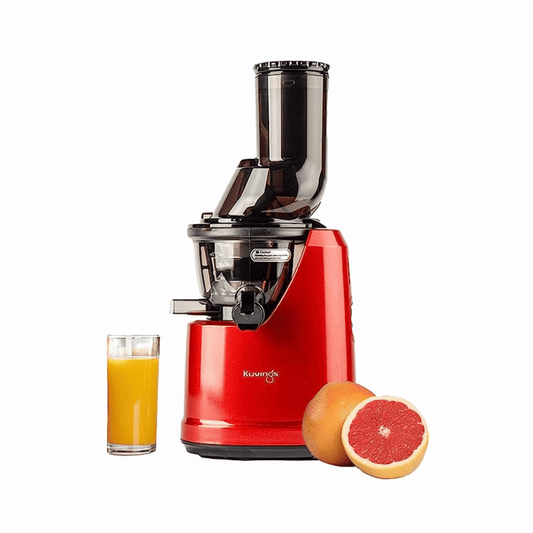 Kuvings Cold Press Whole Slow Juicer | B1700 Red Smoothie + Sorbet Maker