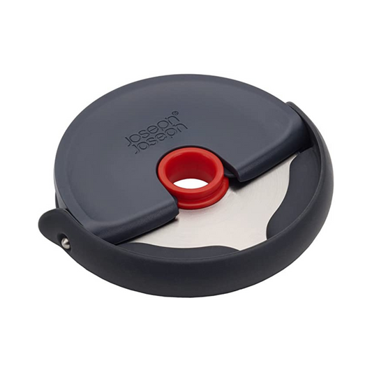 Joseph Joseph Disc Easy Clean Pizza Wheel | Grey/Red