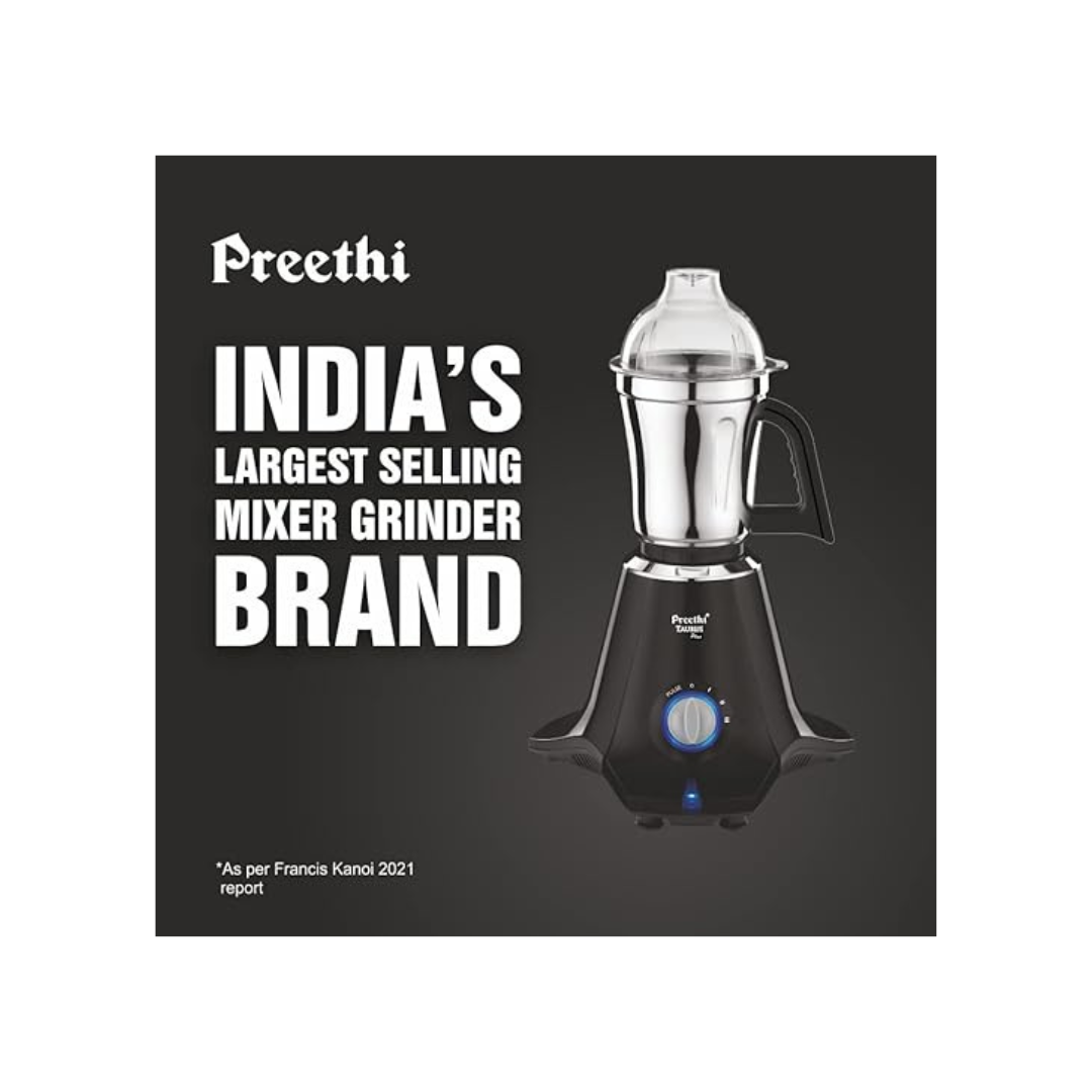 Preethi Taurus Plus Mixer Grinder MG-257 | 1000 Watt