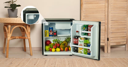 Blue Star Mini Bar | 50 Litre | Black & Grey | Mini Bar Refrigerators | Single Door |