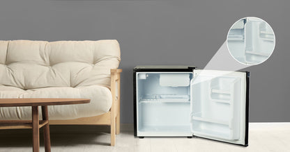 Blue Star Mini Bar | 50 Litre | Black & Grey | Mini Bar Refrigerators | Single Door |