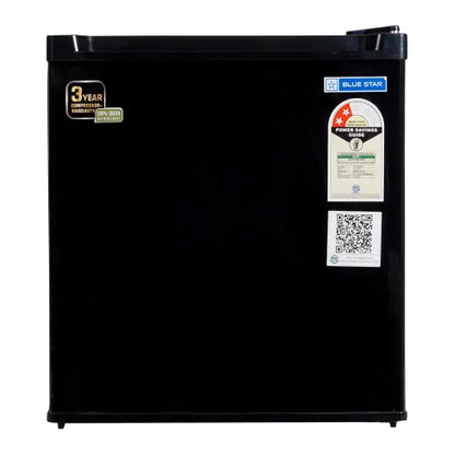 Blue Star Mini Bar | 50 Litre | Black & Grey | Mini Bar Refrigerators | Single Door |