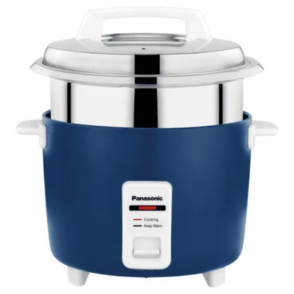 Panasonic Rice Cooker | 1.8 Litre | Blue | Auto Shut Off | 5 Hours Keep Warm |