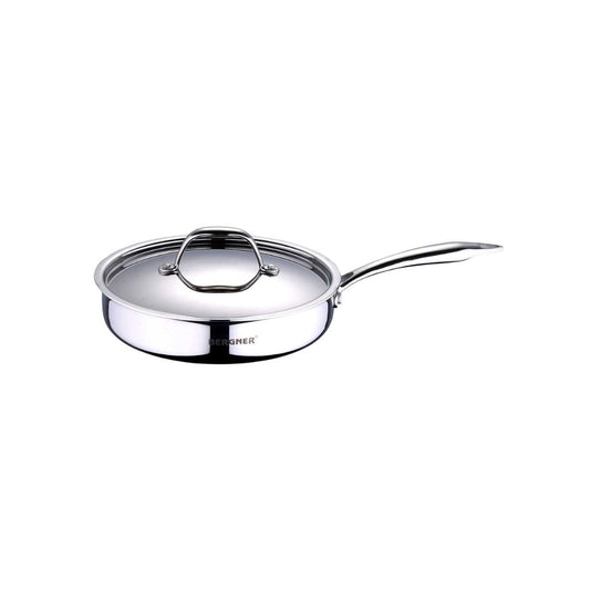 Bergner Argent Tri-Ply Stainless Steel  Sautepan with Lid 