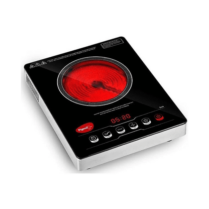 Pigeon Eva Infrared Portable Cooktop 2000 Watts + 3L Calida Deluxe Outer Lid pressure Cooker IB Worth Rs. 1545 FREE