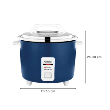 Panasonic Rice Cooker | 1.8 Litre | Blue | Auto Shut Off | 5 Hours Keep Warm |