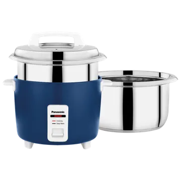 Panasonic Rice Cooker | 1.8 Litre | Blue | Auto Shut Off | 5 Hours Keep Warm |