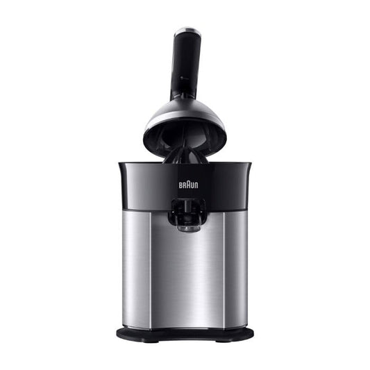 Braun Quick 7 Citrus Juicer | Unique Anti Drip System | Stainless Steel Body |