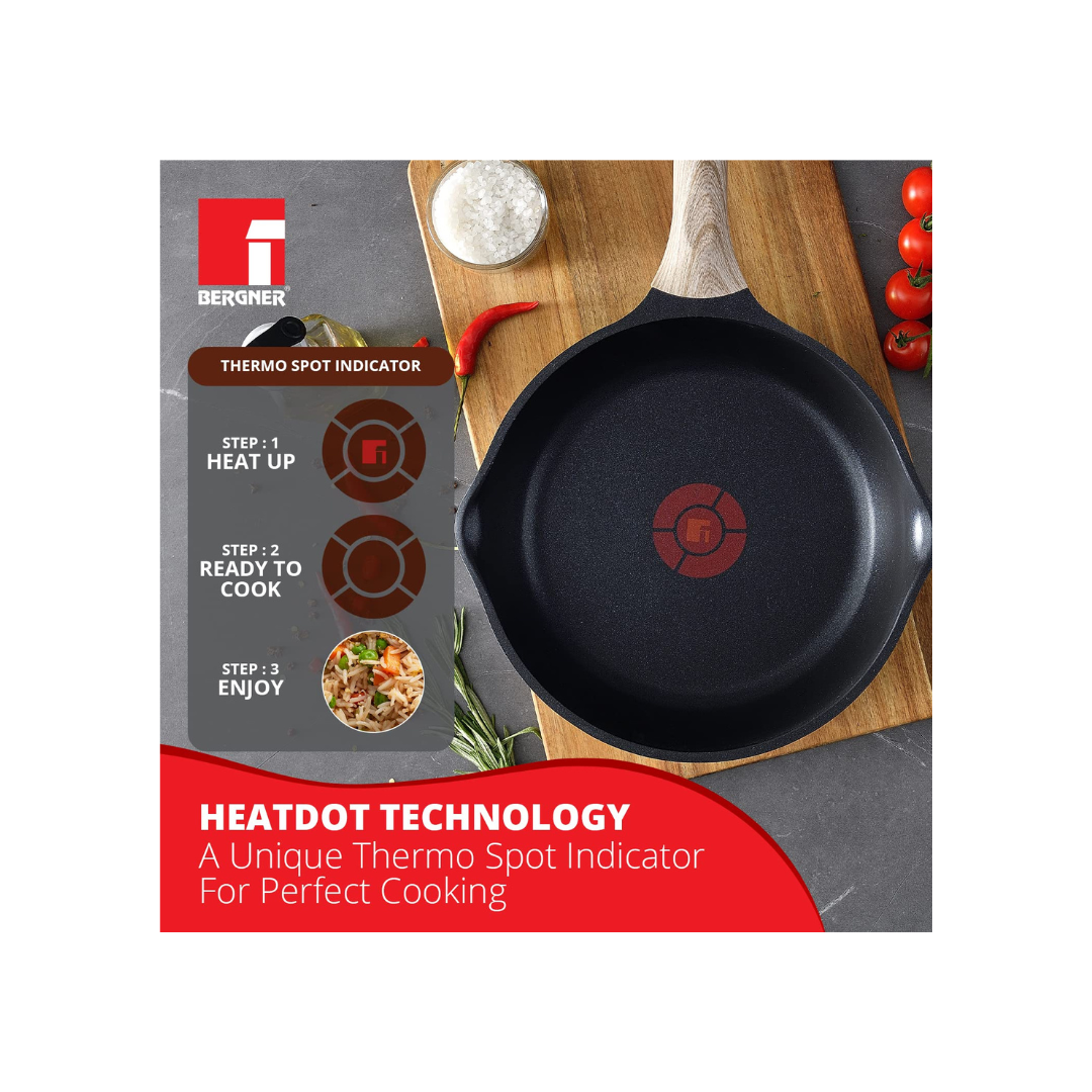 Bergner Ultimate Non-Stick Aluminium Frypan | 24cm | 1.8L |