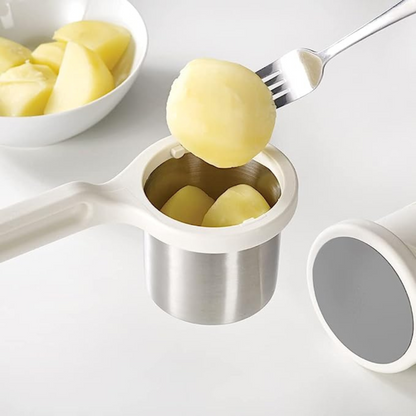 Joseph Joseph Stainless Steel Helix Potato Ricer Masher | White |