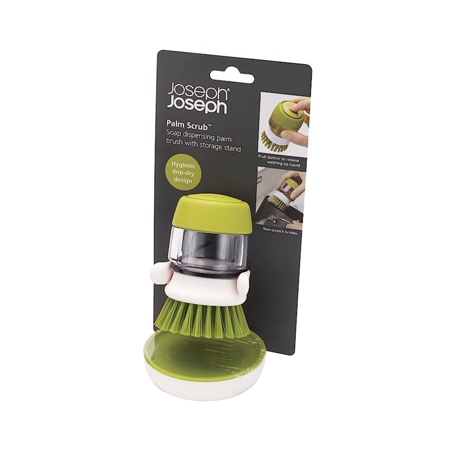 Joseph Joseph Palm Brush with Soap Dispenser