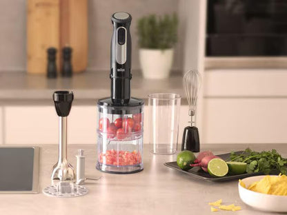 Braun MultiQuick 5 Pro Hand Blender | 1000W | White | Stainless steal| Lightweight