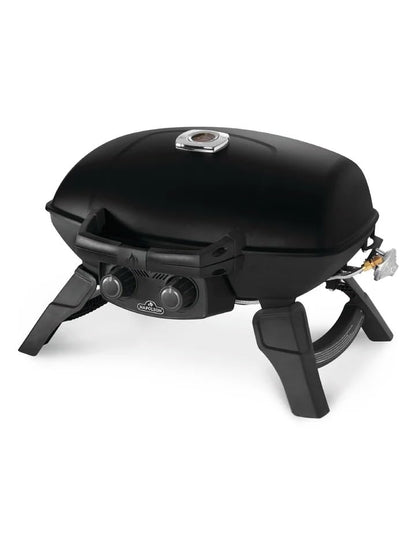 Napoleon Travel Q | Portable | Gas Grill | 2-Burner LPG BBQ Cast Iron |