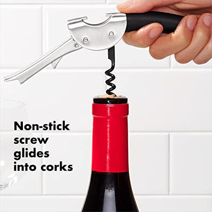 OXO Double Lever Waiter's Corkscrew