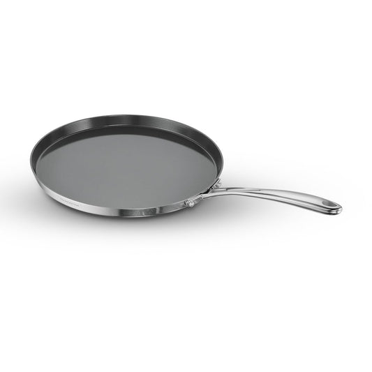 Tramontaina Clad Fusao Triply Stainless Steel Dosa Tawa | 28 cm | 10 Year Warranty | Induction Friendly |