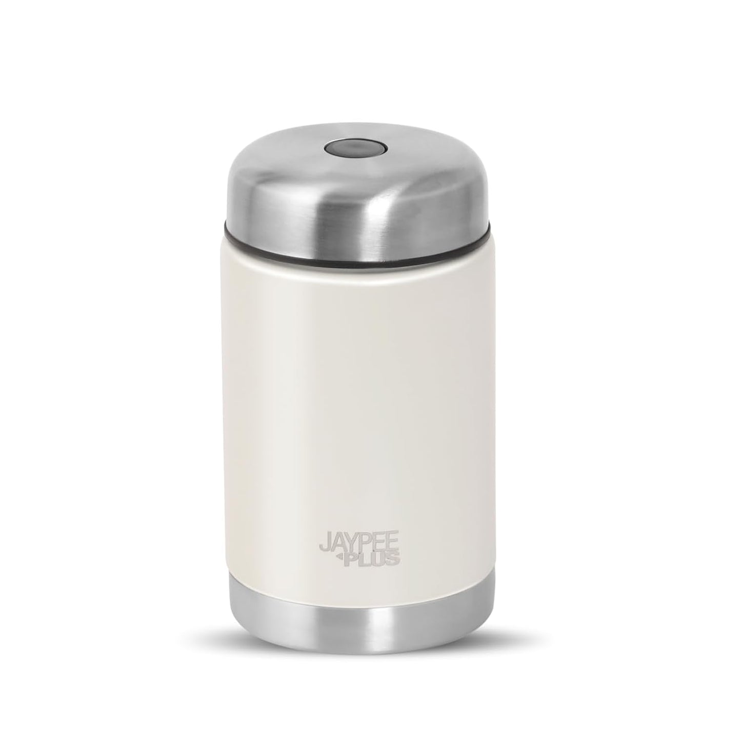 Jaypee Plus Stainless Steel Food Jar | Ivory | Leak Proof | Wide Mouth |