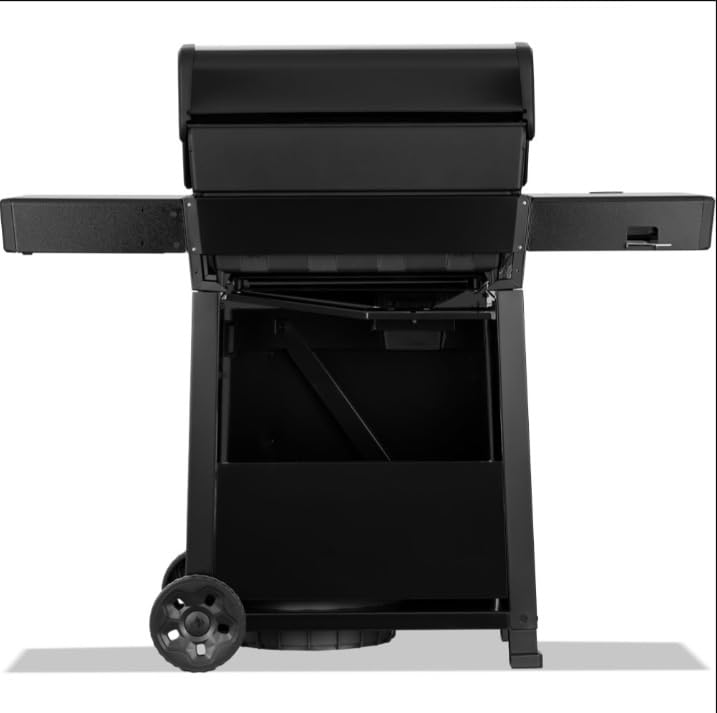 Napoleon Freestyle | FP425DSIBPK | Gas BBQ Grill | 4 Burner | Black | Infrared Side Burner | Cast Iron Grids & Storage Door |