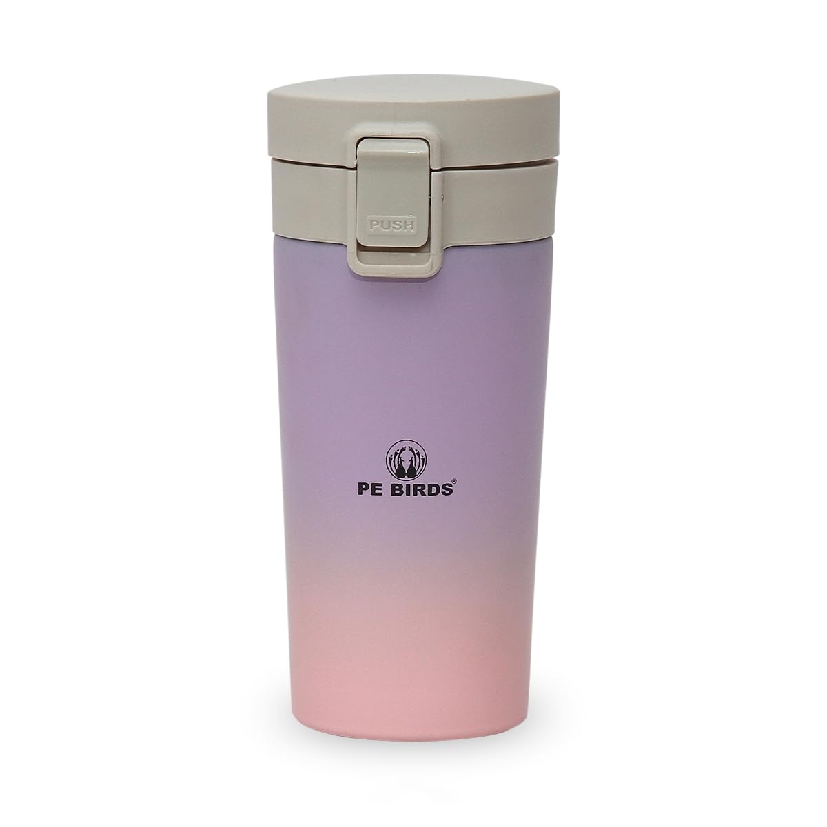 PE Birds Stainless Steel Sipper Cum Food Jar | Travel Mug | Coffee Mug |