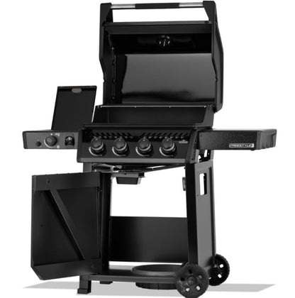 Napoleon Freestyle | FP425DSBPK | Side Flame Burner | LPG Gas BBQ Grill | 4 Burner Outdoor Barbecue | Black |