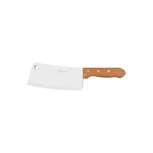Tramontina Dynamic Cleaver Knife | Powerful & Durable | 17 cm | Natural Wood |