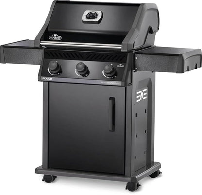 Napoleon Rouge | 425 LPG | Gas Grill | Black | Three Burners