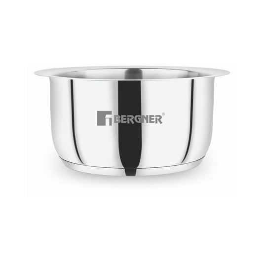 Bergner Eternity Stainless Steel Tope/Patila with Induction Compatible