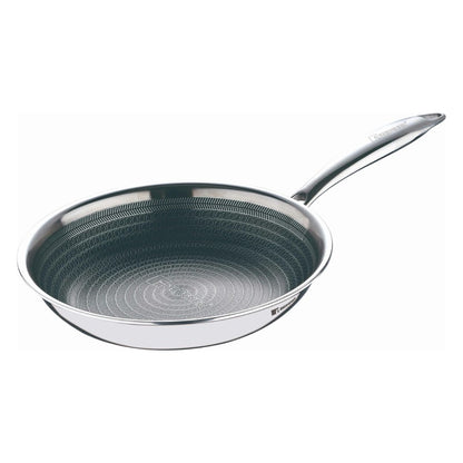 Bergner Hitech Prism Triply Stainless Steel Frypan