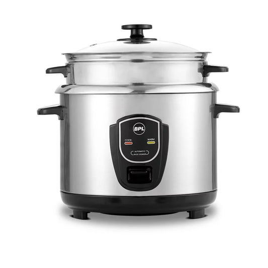 BPL Rice Cooker | 1.8L | 700W | Silver | - Infinia Home and Kitchen