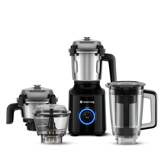 Atomberg Zenova Fresh Juicer Mixer Grinder | BLDC Motor | 1000 Watt | 4 Jar With Chopper |