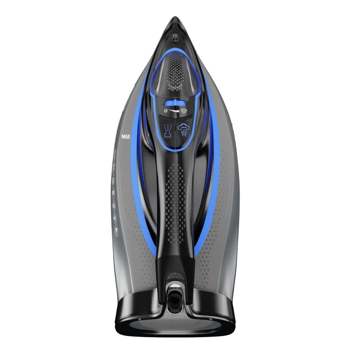 Havells Athena Steam Iron | Vertical & Horizontal Ironing | 3000 Watts | I-Sense Technology | Black & Blue |