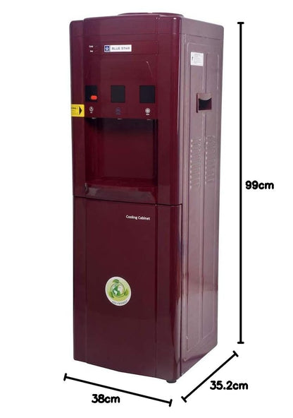 Blue Star Cooling Cabinet | BWD3FMRGA | 14 Litre | Water Dispenser with Refrigerator |