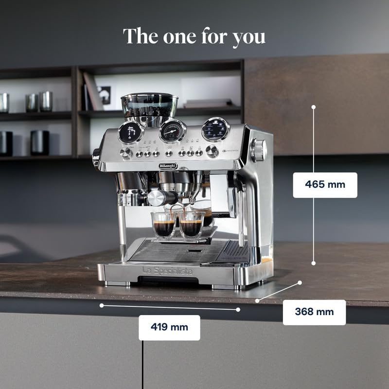De'Longhi La Specialista Maestro Coffee Machine | 2 way Frothing | 19 Bar Pressure |