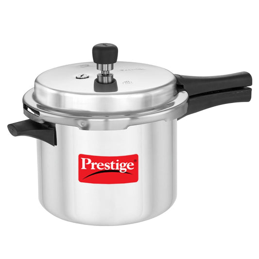 Prestige Popular Aluminium Pressure Cooker | 5 Litre | Light Weight |