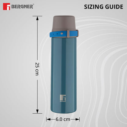 Buy Bergner Walking Vacuum Insulated Thermosteel Bottle/ Flask | 500 ml | Hydro |