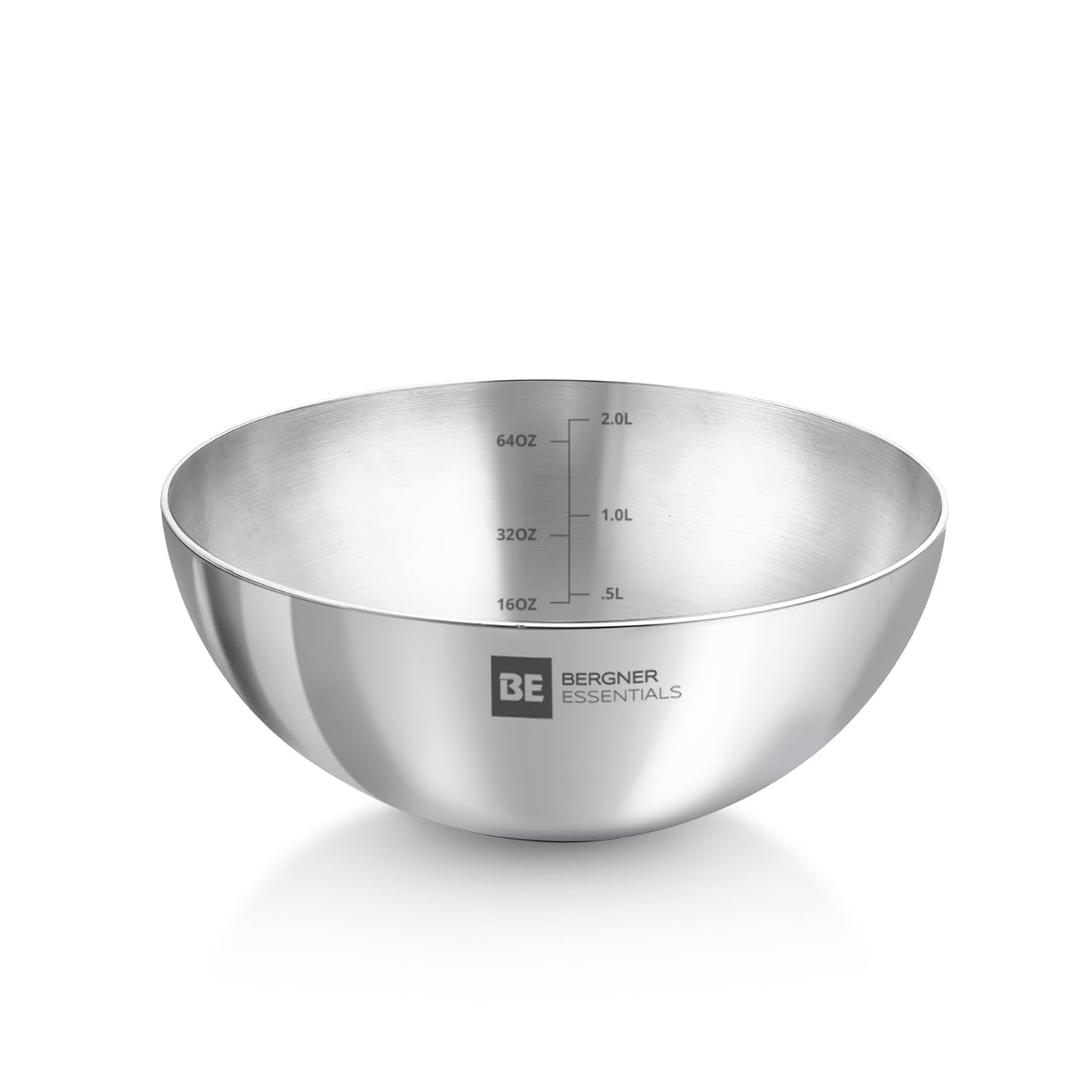 Bergner Argent Stainless Steel Tasra | Less Oil Use | Even Heat Distribution | Easy to Clean |