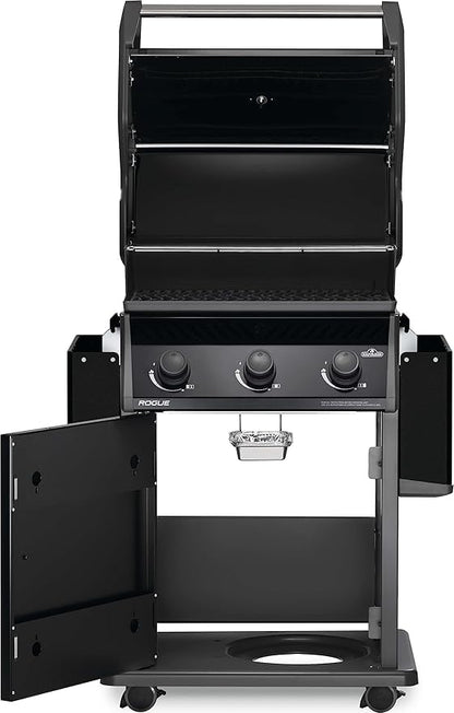 Napoleon Rouge | 425 LPG | Gas Grill | Black | Three Burners